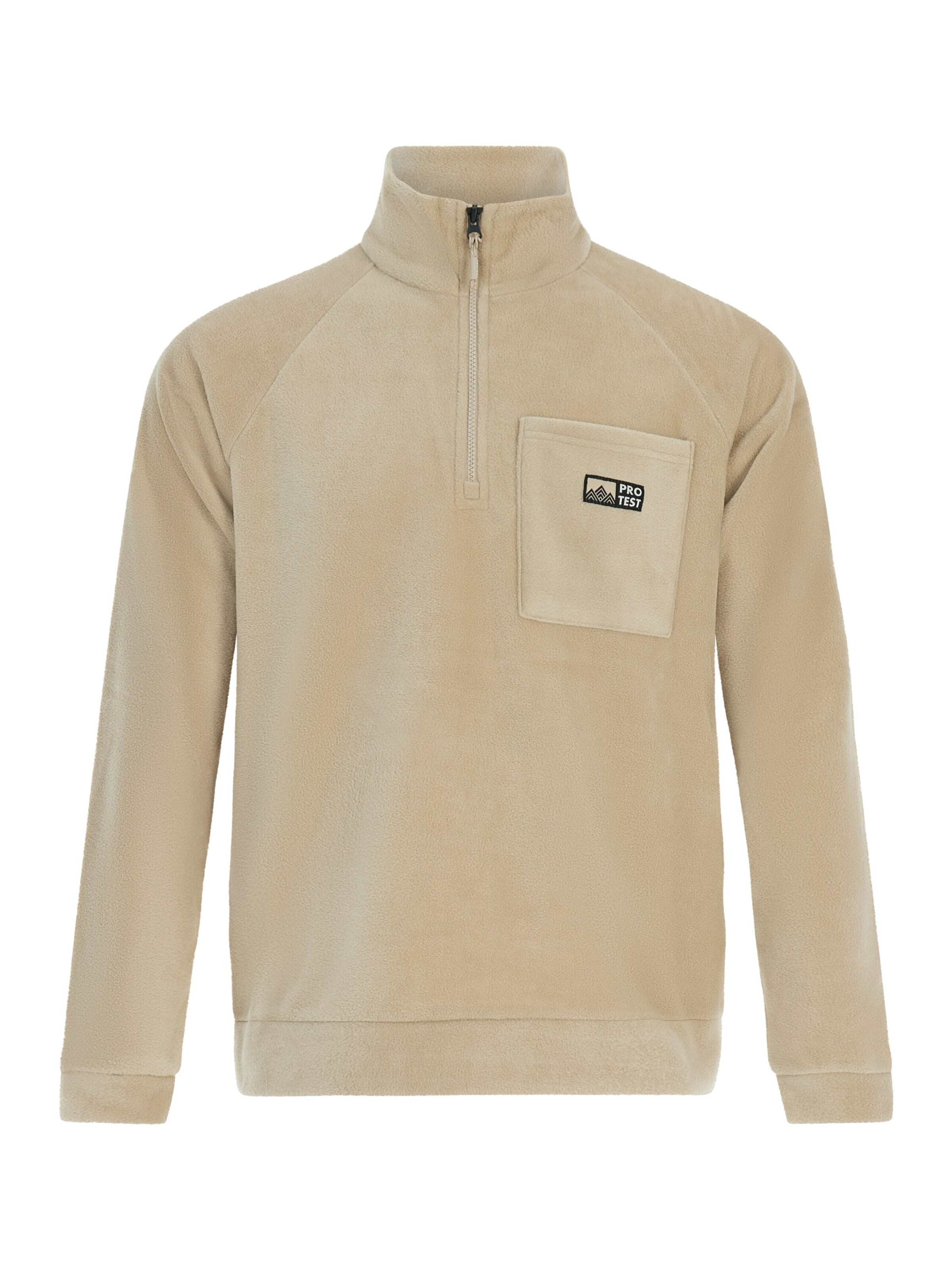 PROTEST Sportsweatshirt 'PRTArax'‌ in Braun: Vorderseite