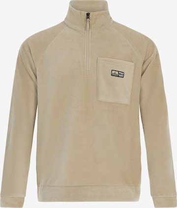 PROTEST Sportsweatshirt 'PRTArax' in Braun: Vorderseite