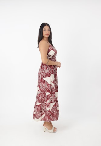 Elara Sommerkjole i rød