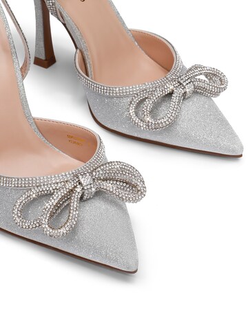 Décolleté 'DREAM PAIRS Damen Klassische Pumps mit Stiletto' di Dream Pairs in argento