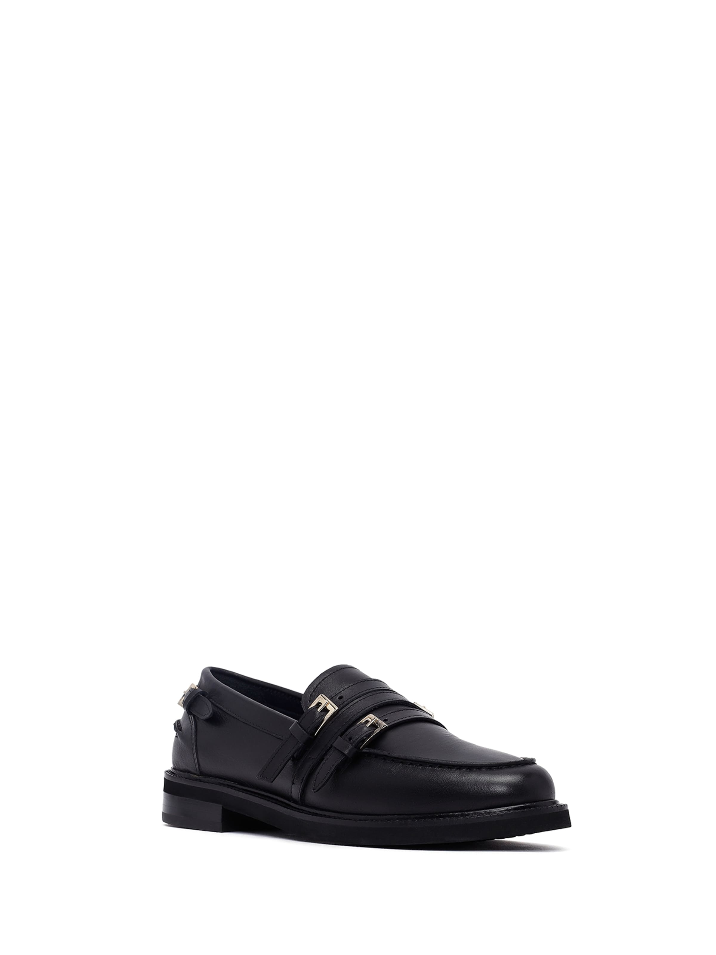Derimod Moccasins in Black: front