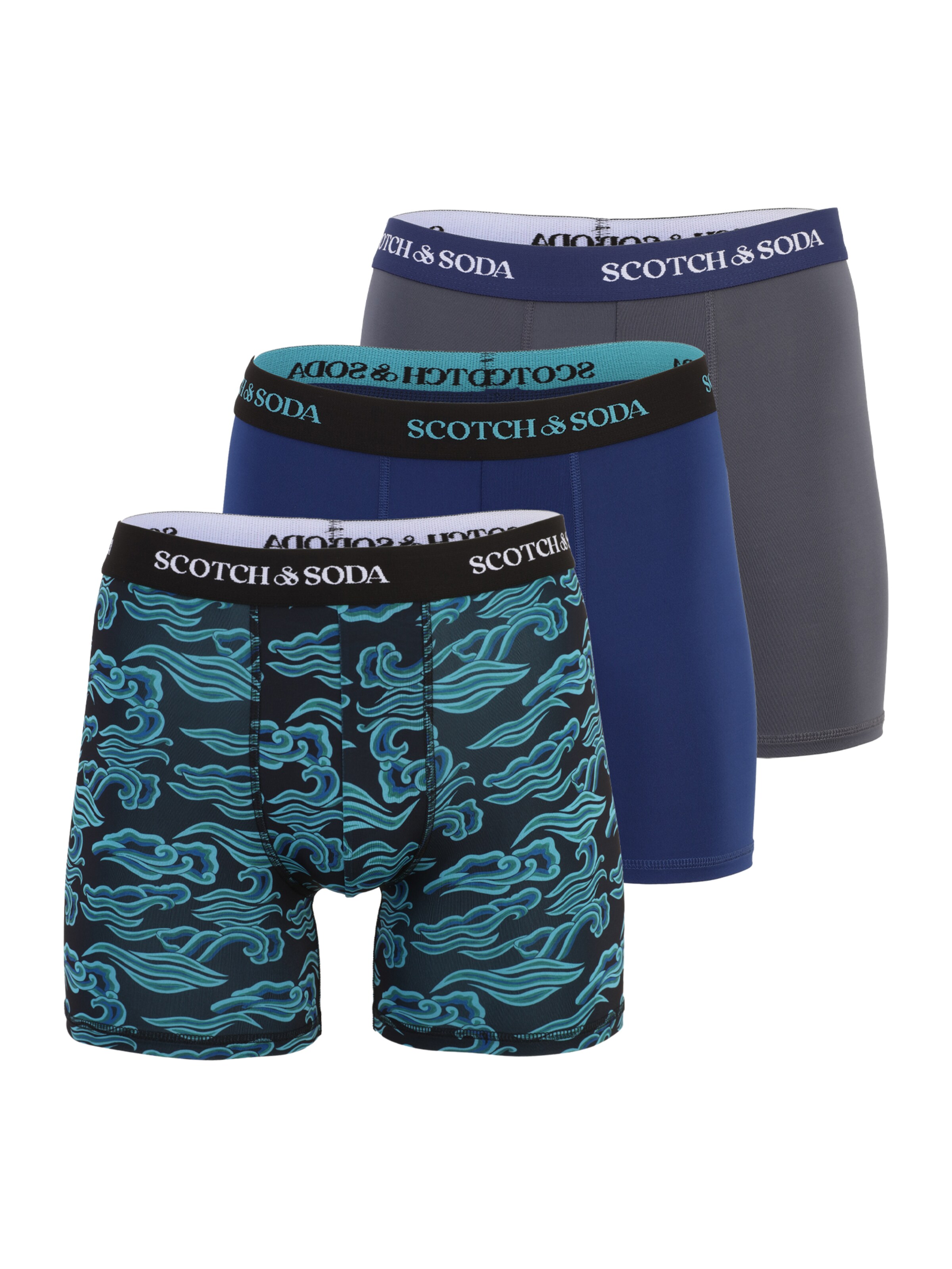 SCOTCH & SODA Boxershorts in Blau: Vorderseite