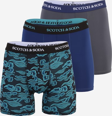 SCOTCH & SODA Boksarice | modra barva: sprednja stran