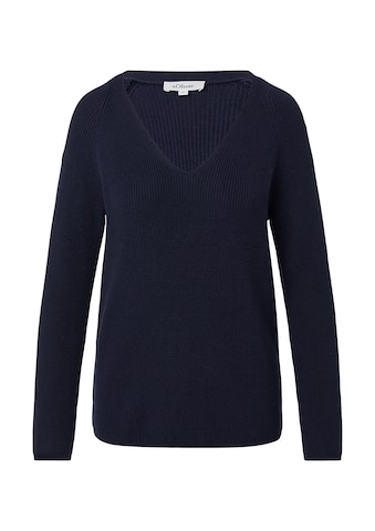 Pull-over s.Oliver en bleu : devant
