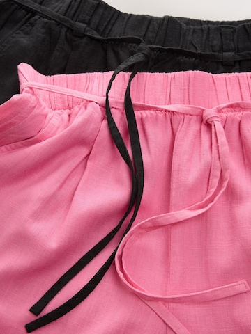 Next Wide Leg Bukser i pink