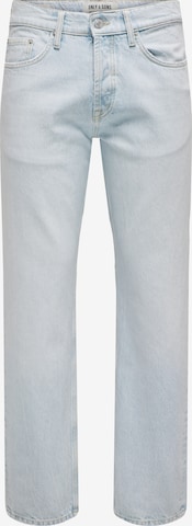 Only & Sons Regular Farkut 'ONSedge' värissä sininen: etupuoli