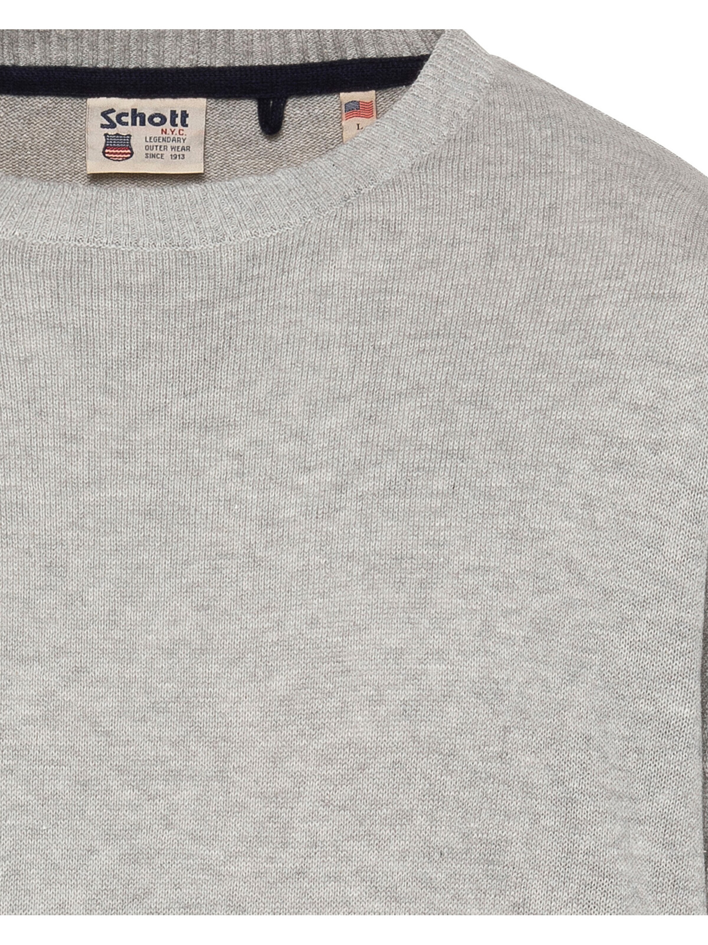 Pull-over Schott NYC en gris