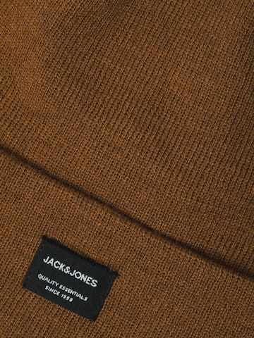 JACK & JONES Beanie 'JJDNA' in Brown