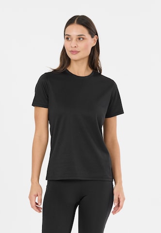 Athlecia T-Shirt 'Rosalva V2' in Schwarz: Vorderseite