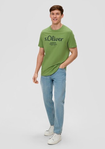 T-Shirt s.Oliver en vert