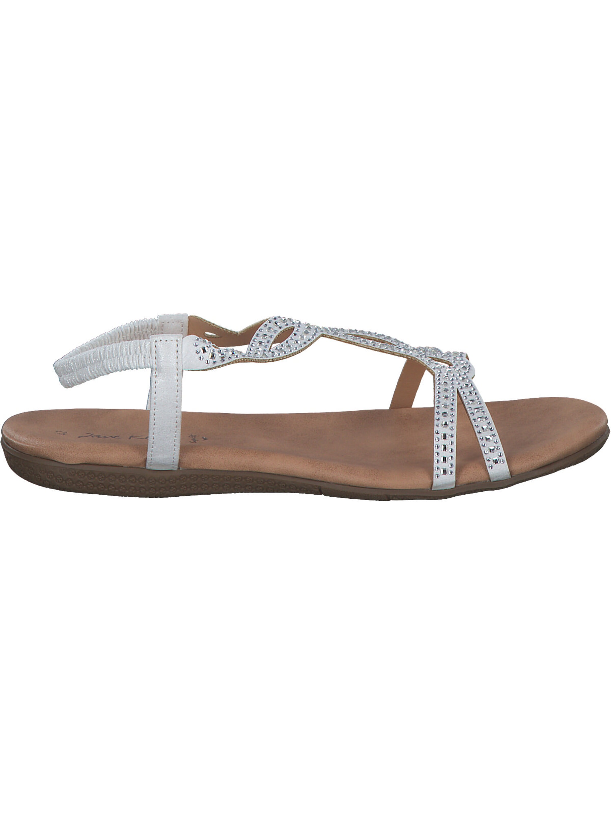 Idana Strap Sandals in White