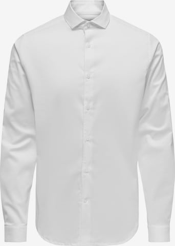 Only & Sons Overhemd 'ONSJordan' in Wit: voorkant