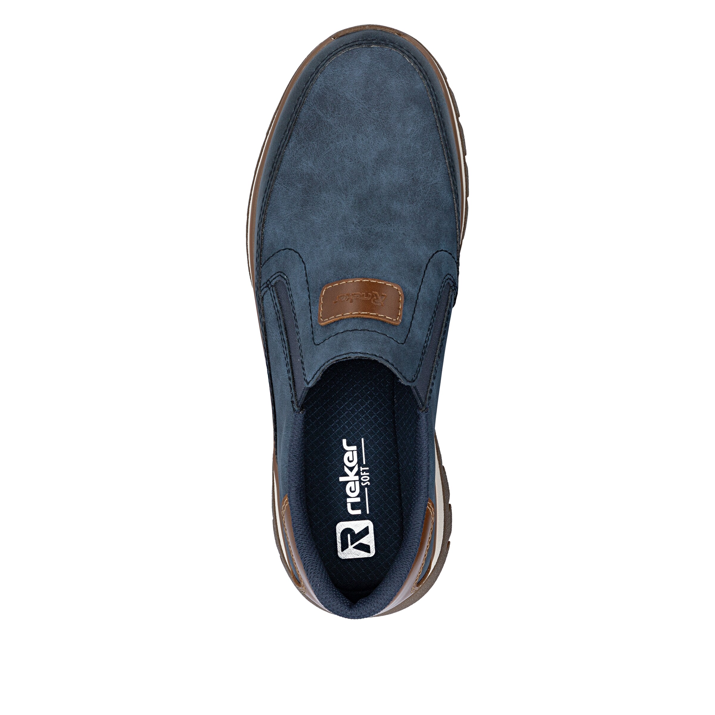Rieker Slipper in Blau
