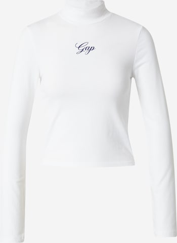 GAP Тениска в бяло: отпред