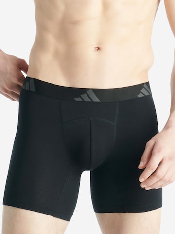 ADIDAS SPORTSWEAR - Calzoncillo boxer 'Active Flex Cotton Ergonomic' en negro