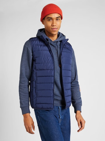 Only & Sons Vest 'BRODY' in Blue: front