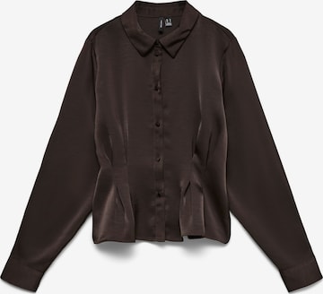 VERO MODA Bluse 'VMMiro' i brun: forside