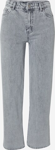 LMTD - Perna larga Calças de ganga 'GRIZZA' em cinzento: frente