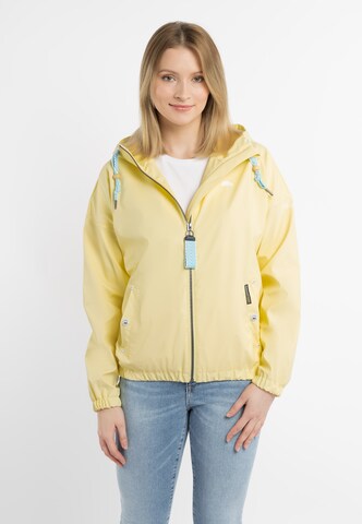 Schmuddelwedda - Chaqueta funcional en amarillo: frente