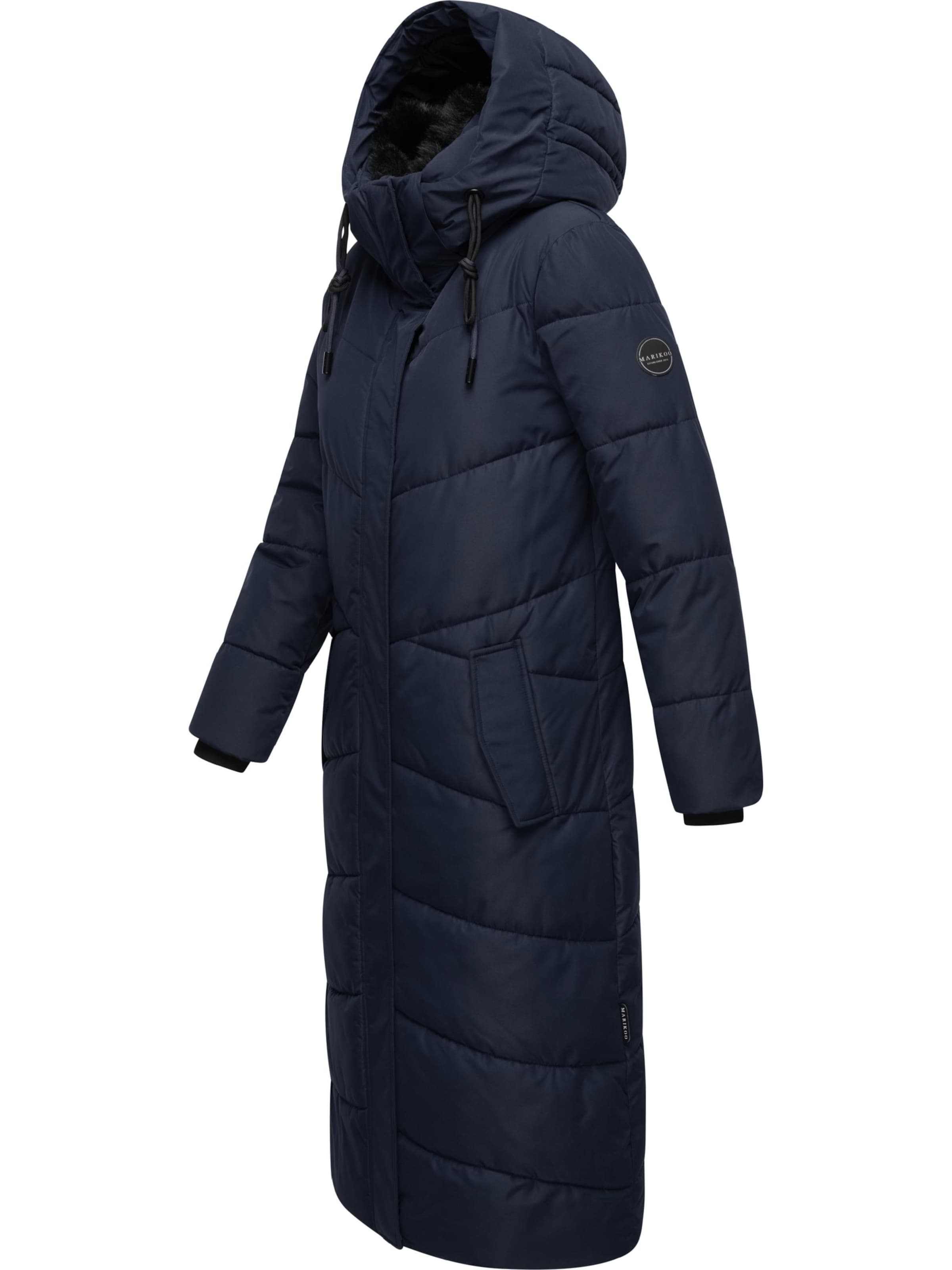 Manteau d’hiver 'Hingucker XIV-1' MARIKOO en bleu
