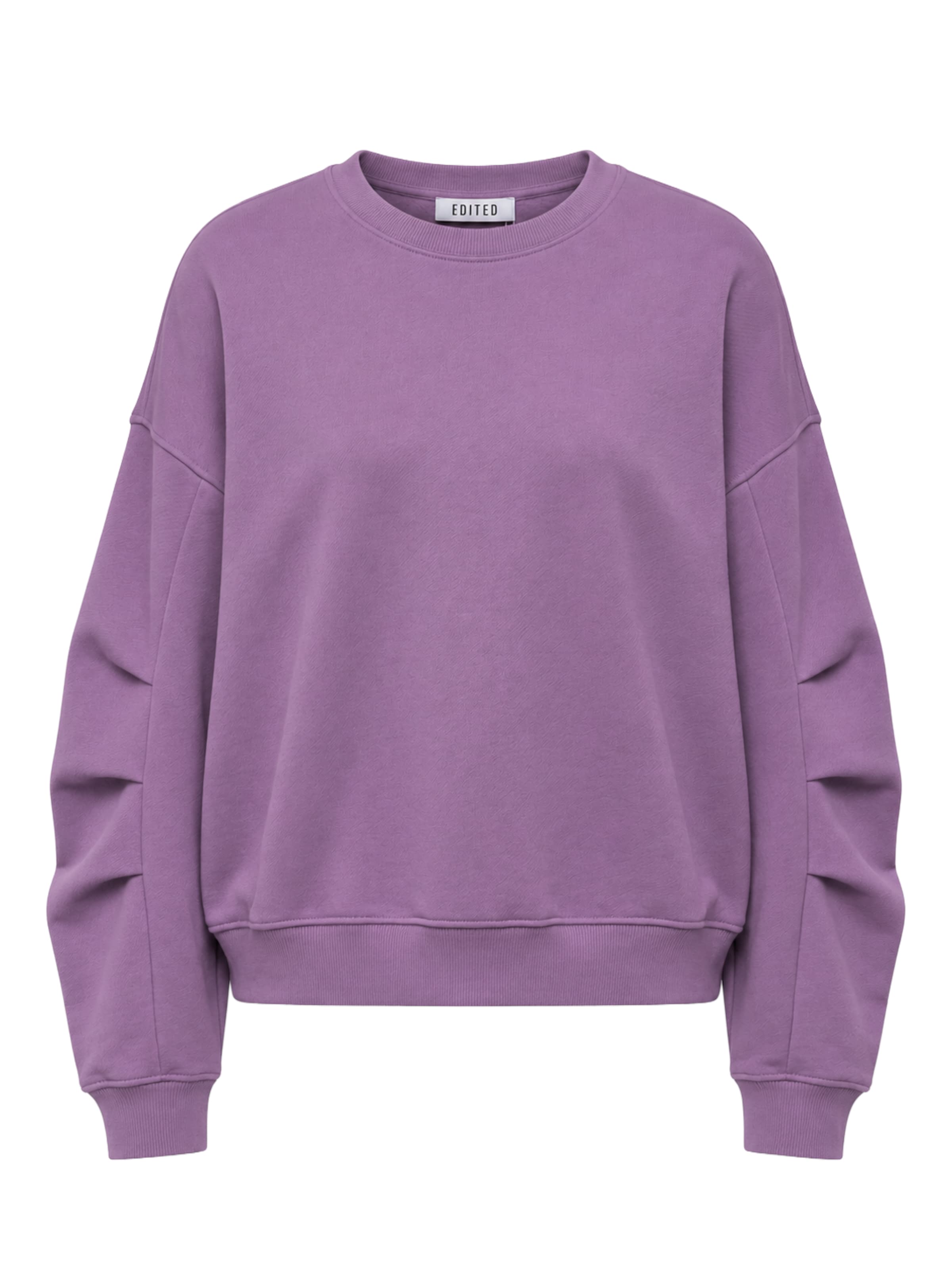 EDITED Sweatshirt 'Caio' in Lila: Vorderseite