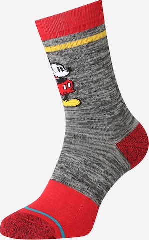 Chaussettes de sport Stance en gris : devant