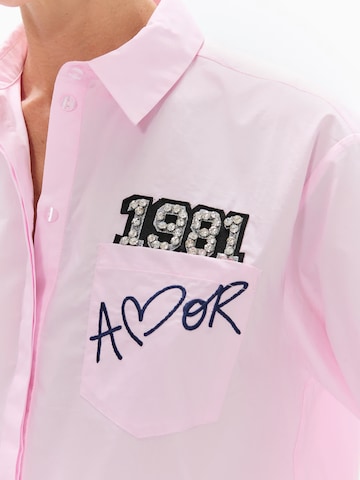 Camicia da donna di Lola Casademunt in rosa