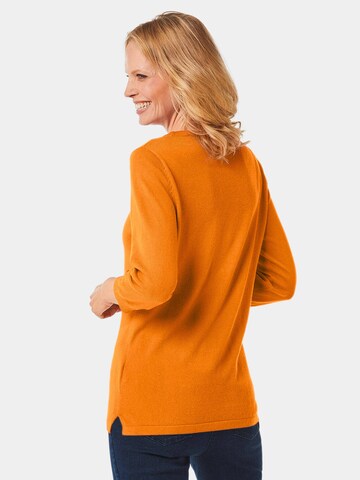 Goldner Pullover in Orange