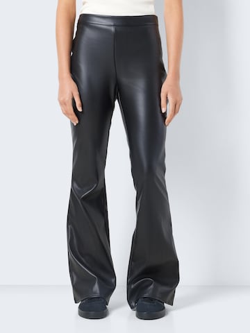 Noisy may Flared Pants 'ANDY' in Black: front