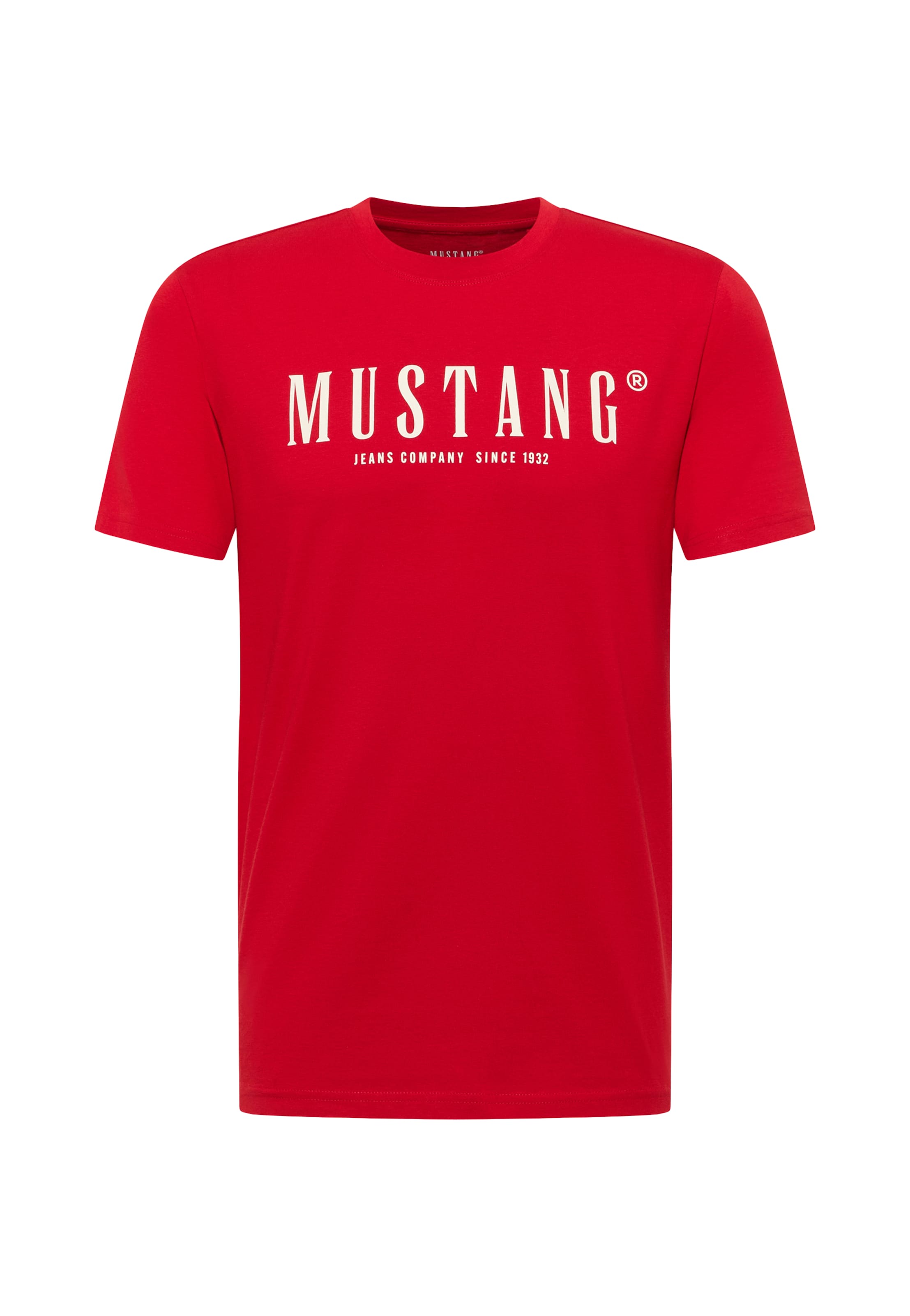 T-Shirt 'Austin' MUSTANG en rouge : devant
