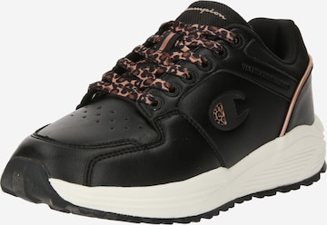 Champion Authentic Athletic Apparel Sneakers laag in Zwart: voorkant