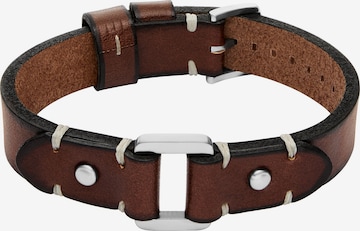 Braccialetto 'Machine' di FOSSIL in marrone: frontale
