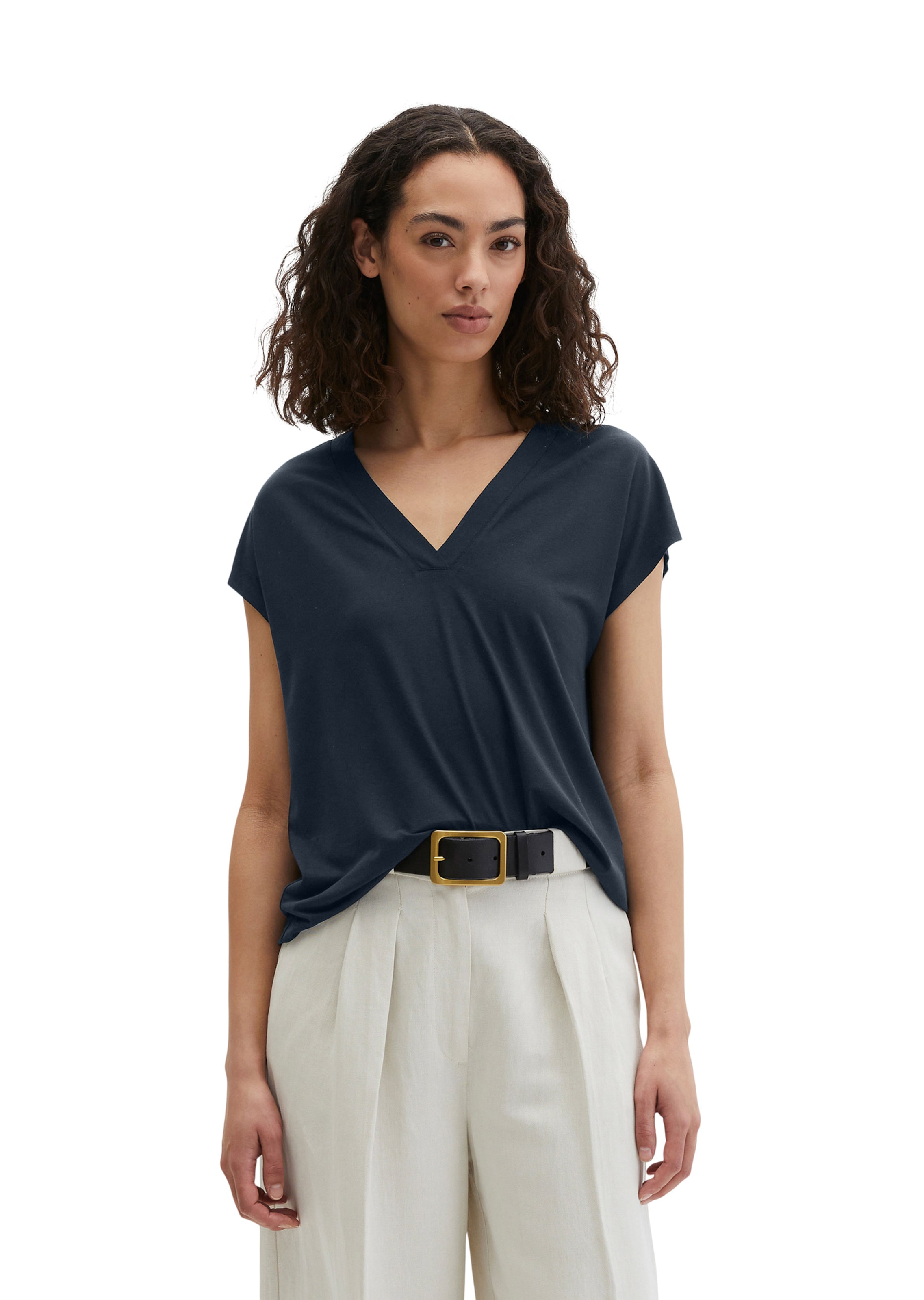 Marc O'Polo T-Shirt in Blau: Vorderseite