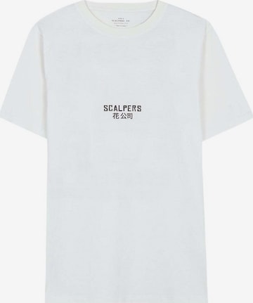 Scalpers Shirt 'Buds' in White: front