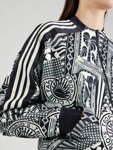 ADIDAS SPORTSWEAR Sports jacket 'Adidas x FARM Rio' in Black