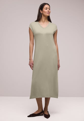 STREET ONE Kleid in Beige: Vorderseite