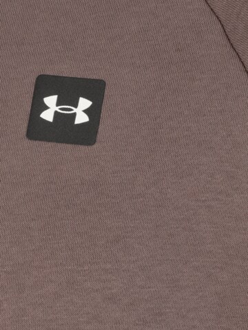 UNDER ARMOUR Athletic Sweatshirt 'Rival' in Brown