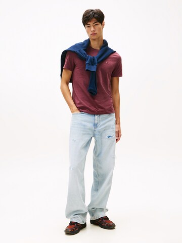 Tommy Jeans Koszulka 'JASPE' w kolorze czerwony