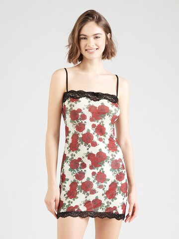 Déshabillé 'LIORA' WILD LOVERS en blanc : devant