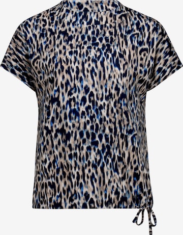 Betty Barclay Printshirt mit Stehkragen in Beige: Vorderseite