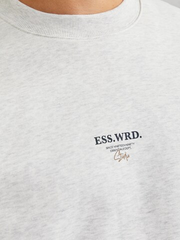 Sweat-shirt JACK & JONES en blanc
