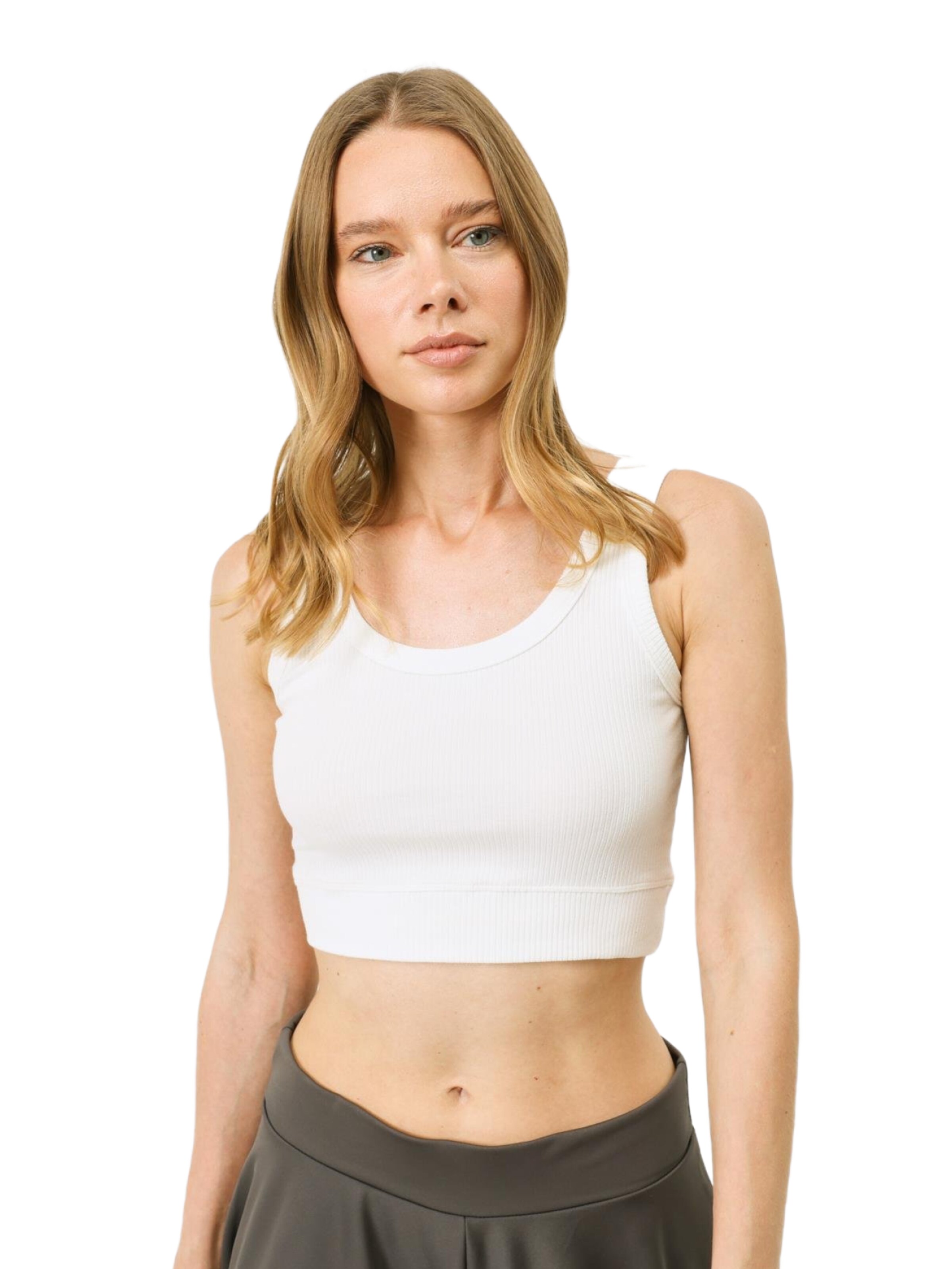 C&City Top in White: front