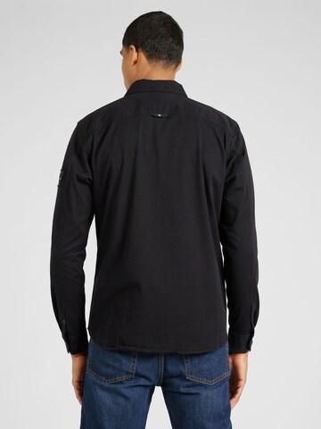 Calvin Klein Jeans Regular Fit Hemd in Schwarz