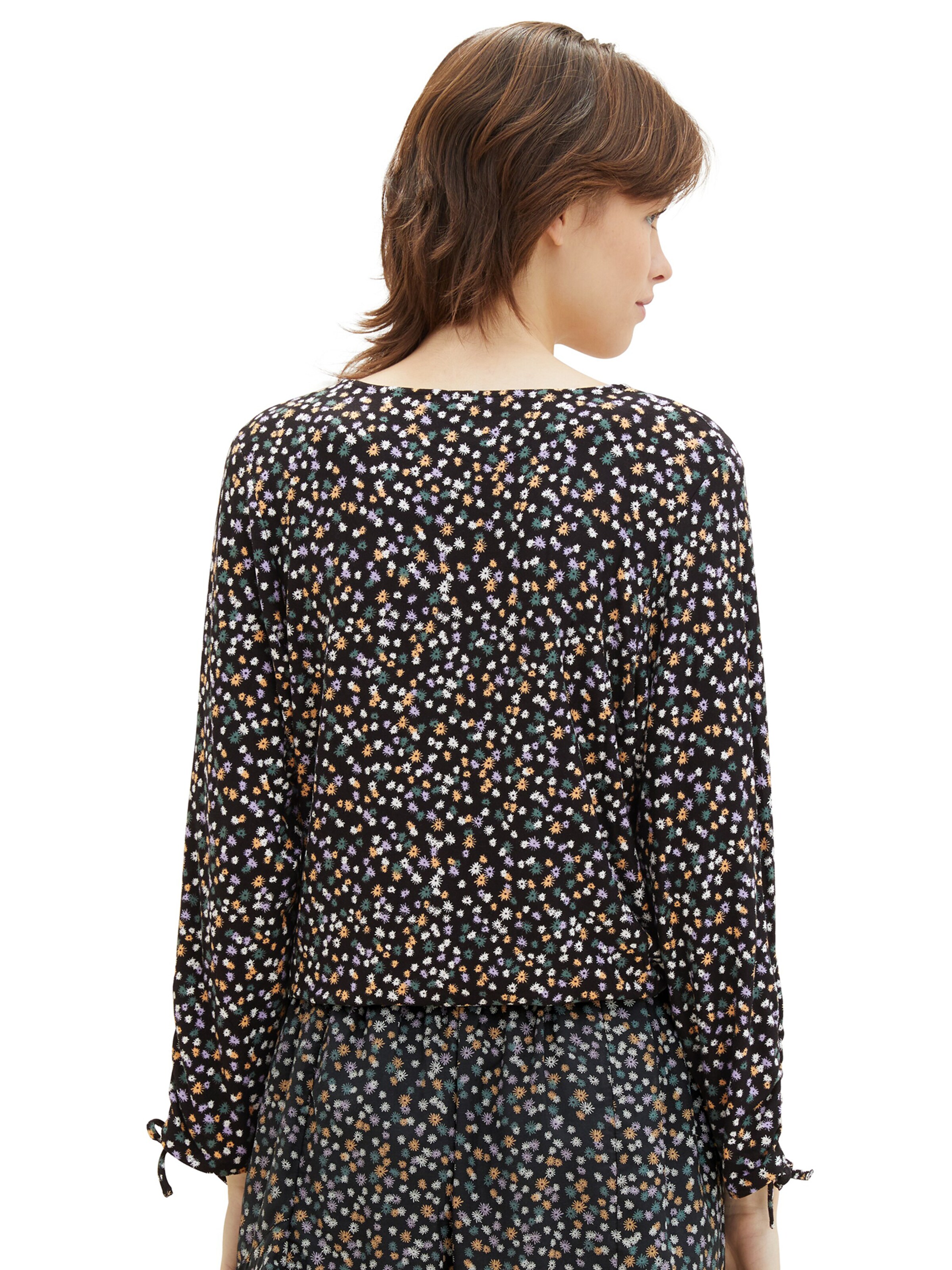 melns TOM TAILOR DENIM T-Krekls