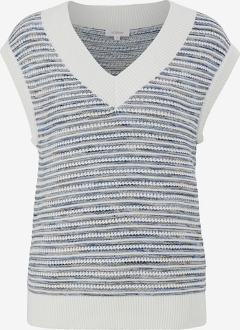 s.Oliver Sweater in Blue: front