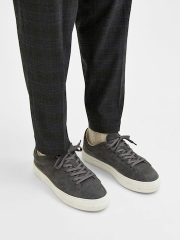 SELECTED HOMME Platform trainers 'David' in Grey