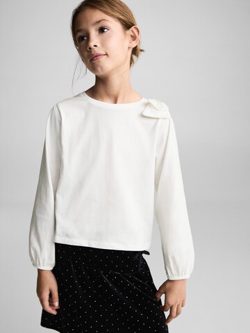MANGO KIDS Shirt 'GALA' in White: front