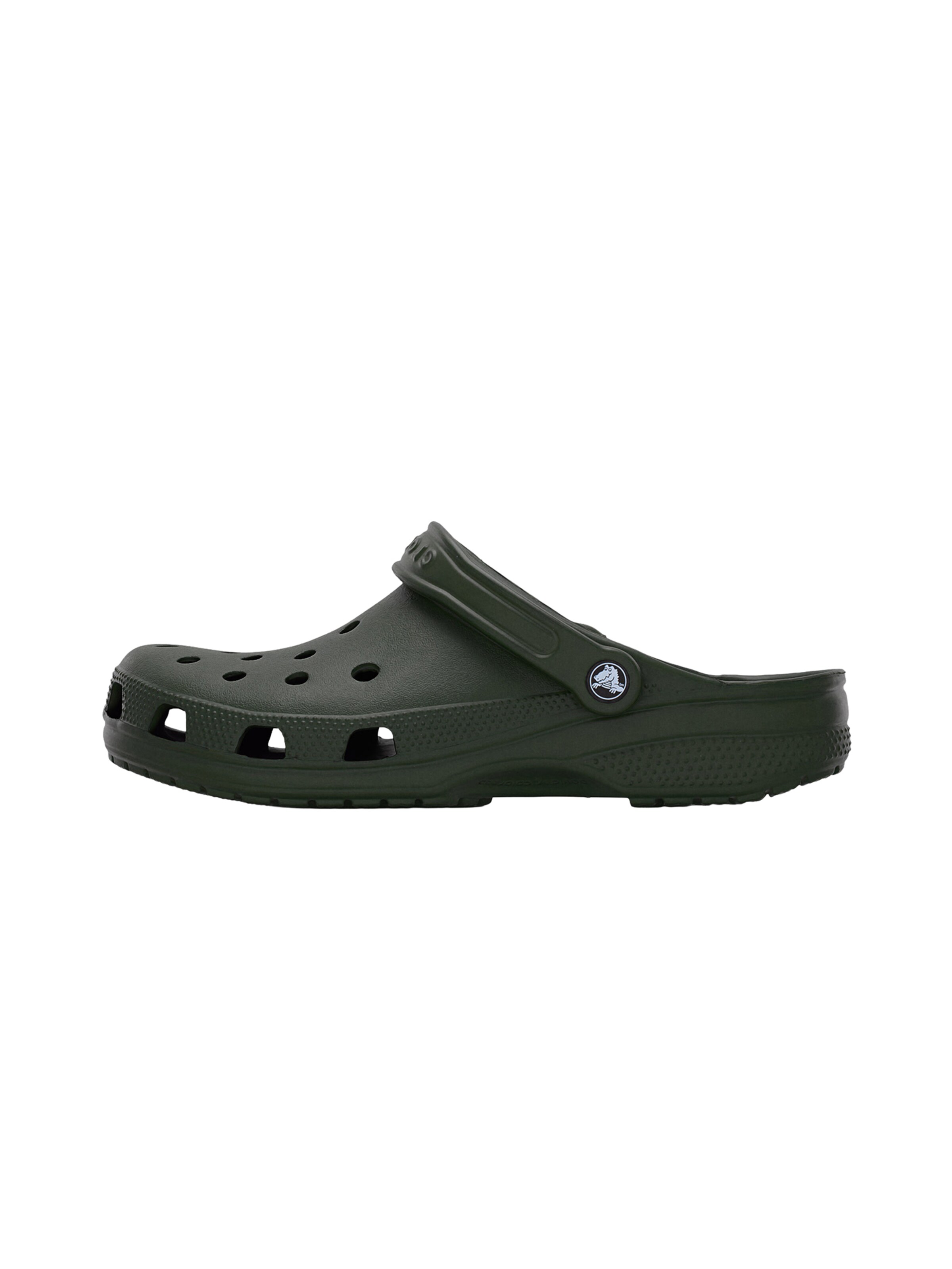Crocs Pantofle 'Classic' – zelená: přední strana