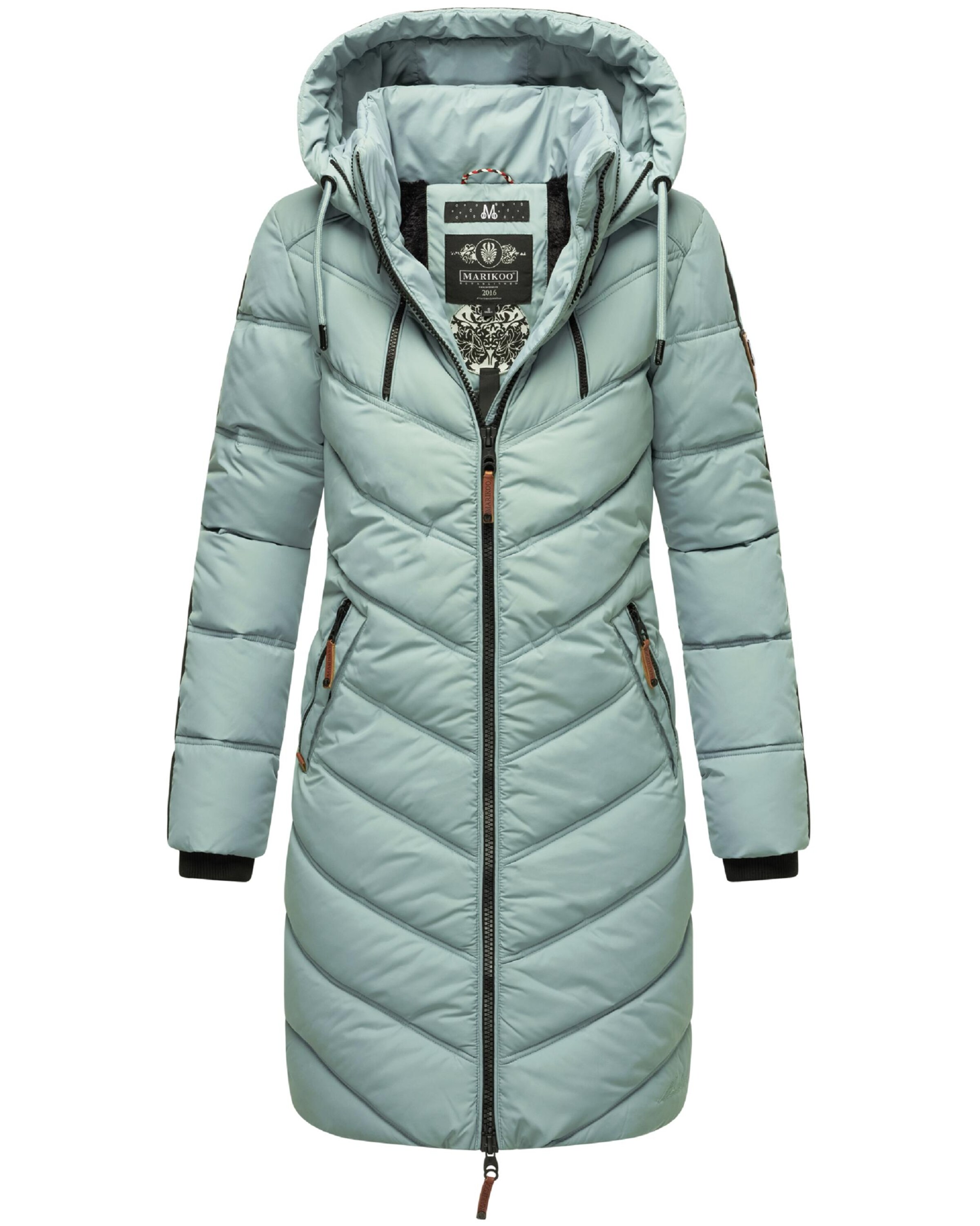 MARIKOO Зимнее пальто 'Armasa' в Зеленый