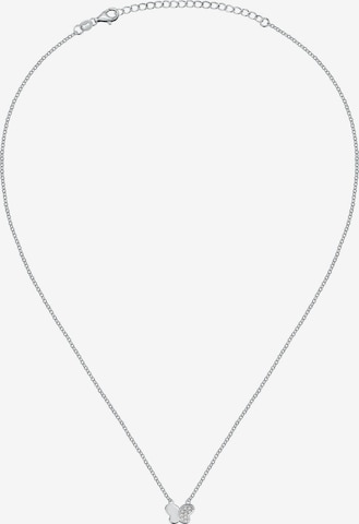 La Petite Story Necklace in Silver: front